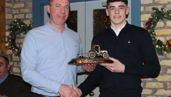 South Offaly Ploughing presentation night honours their All Ireland Novice winner