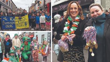 PICTURE SPECIAL: Crowds line the streets for superb Banagher St Patrick's Day Parade