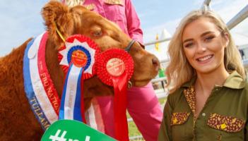 Celia Hollman Lee model Brídín Ryan at the launch of the 2018 National Ploughing Championships at Screggan, Tullamore. Picture Jeff Harvey