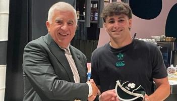 Offaly man collects first Irish U20 rugby cap