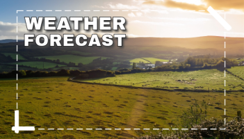 What is the Met Eireann weather forecast for Ireland for the weekend