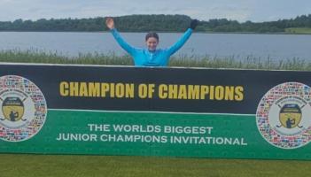 Young Esker Hills golfer competes well in big event