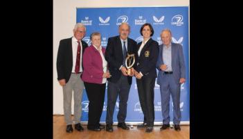 Roscrea RFC member presented with Hall of Fame award