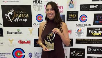Amy Donlon took the top prize at the Golden Dance Awards at the weekend