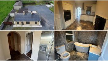 PICTURES | Inside the Longford property with bar and gym sold by CAB for €79,000