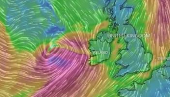 LIVE: Watch Hurricane Lorenzo as it moves towards Ireland across the Atlantic Ocean