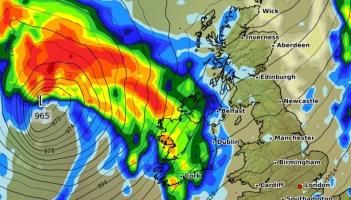 ALERT: Met Eireann upgrades Warnings for Storm Amy with rare Red Warning issued