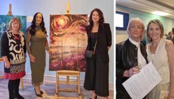 PICTURES: Offaly artist attracts massive crowds for Exhibition Launch in Tullamore