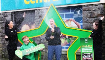 Midlands woman celebrates 50th birthday with €300,000 lottery win - and she almost threw winning  scratch card in bin!