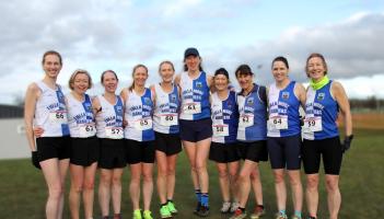 Tullamore Harriers athletes in action at Leinster intermediate and masters cross country