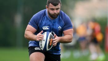 Offaly prop set for Six Nations debut as he is in matchday squad for Ireland's clash with France