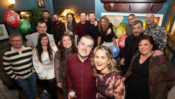 Landmark birthday celebrated on night out in Tullamore
