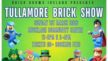 Tullamore Brick Show returns this March at Mucklagh Community Centre