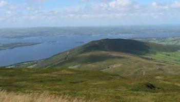 Lough Derg from the Arra Hills