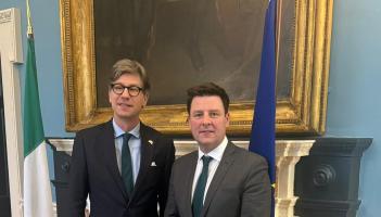 Belgian Ambassador invited to visit Offaly ahead of EU Presidency