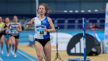 Mooney takes silver as Tullamore Harriers athletes give superb performances at National Indoors