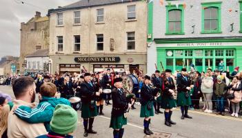 PICTURES: Roscrea's 46th St Patrick's Day Parade draws huge crowds