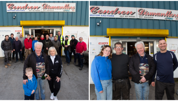 PICTURES: Liam Condron dismantlers retirement