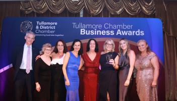 Jenny's Kitchen in the Bridge Centre received a hospitality award