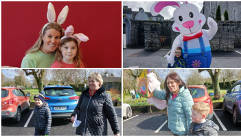 PICTURES: Great turnout as Kilcormac hold first community Easter hunt and disco