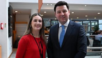 Offaly TY student takes part in Oireachtas TY week in Leinster House