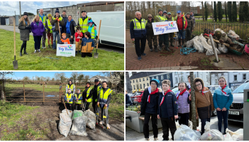 PICTURES: Members of Tullamore & District Angling Club take part in spring clean initiative