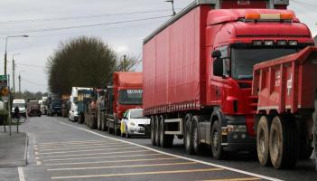Fuel protest in Cloghan