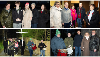PICTURES: Crowds gather for Churches Together Walk of Witness in Offaly on Good Friday