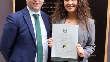 Offaly student receives All-Ireland J.P. McManus Scholarship
