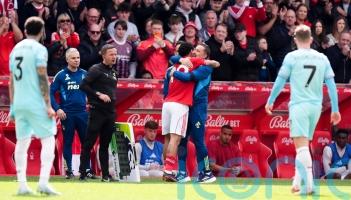 Nottingham Forest&rsquo;s Morgan Gibbs-White backed for England recall after hat-trick