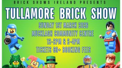 Tullamore Brick Show returns this March at Mucklagh Community Centre