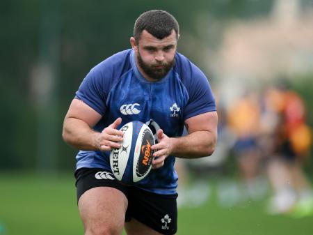 Offaly prop set for Six Nations debut as he is in matchday squad for Ireland's clash with France