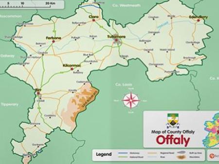 OFFALY MAP