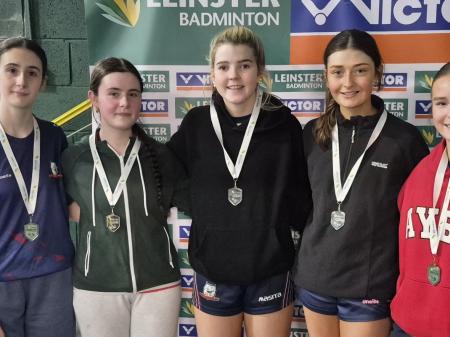Offaly school brings home badminton medals