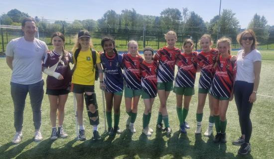 Double soccer success for Offaly primary school pupils