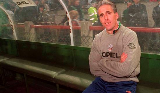 Mick McCarthy in his time as Ireland manager