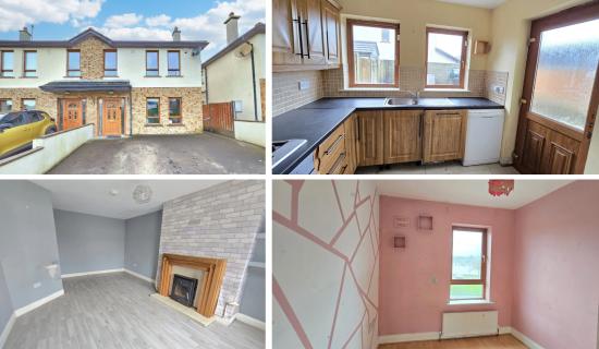 'Refurbishment opportunity' - Four bedroom home in Offaly up for auction with inviting guide price