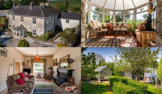 PICTURES: 18th century period home in Offaly with acres of land attached on sale for &euro;550k