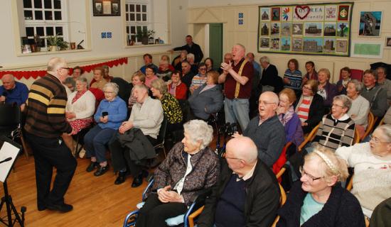 PICTURES: Raising the Courthouse roof at the Roscrea Rambling House