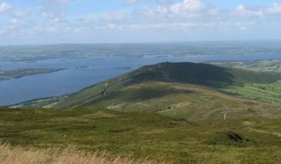 Lough Derg from the Arra Hills