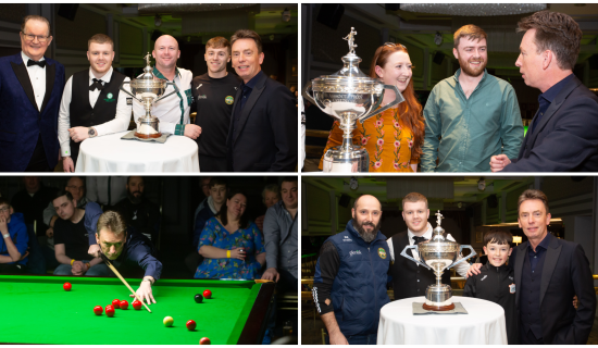 PICTURES: Star-studded Snooker exhibition featuring former World Champion held in Offaly