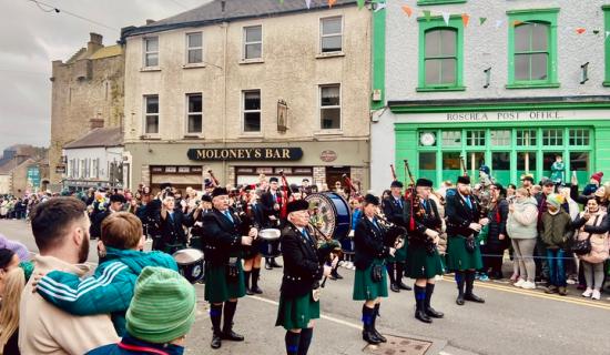 PICTURES: Roscrea's 46th St Patrick's Day Parade draws huge crowds
