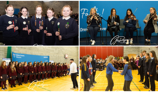 PICTURES: Launch of Tullamore TradFest 2026 in Col&aacute;iste Choilm