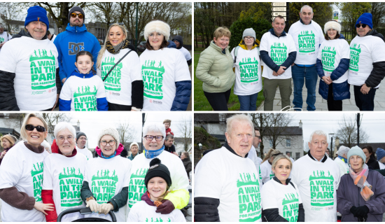 PICTURES: Strong turnout for 'A Walk in the Park for Parkinson's' fundraiser in Tullamore