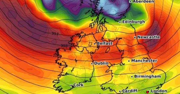 Ireland Weather Forecast For Tomorrow For Ireland From Met Eireann Offaly Express