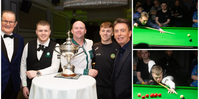Fans treated to great night of Snooker as World Champion returns to Offaly for exhibition
