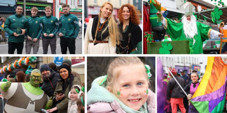 PICTURE SPECIAL: Tullamore alive with colour and music for St Patrick's Day Parade