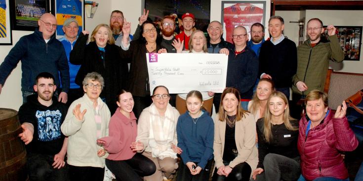 Roscrea soccer club raises huge sum to support local business devastated by fire