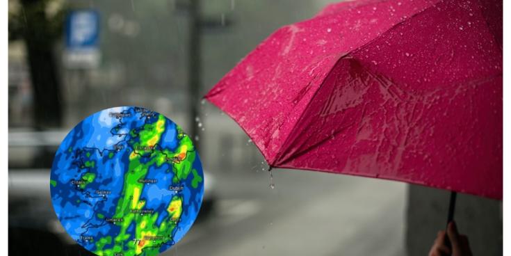 12 counties urged to be 'on alert' as wind and rain set to batter parts of Ireland today