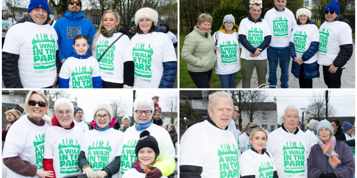 PICTURES: Strong turnout for 'A Walk in the Park for Parkinson's' fundraiser in Tullamore
